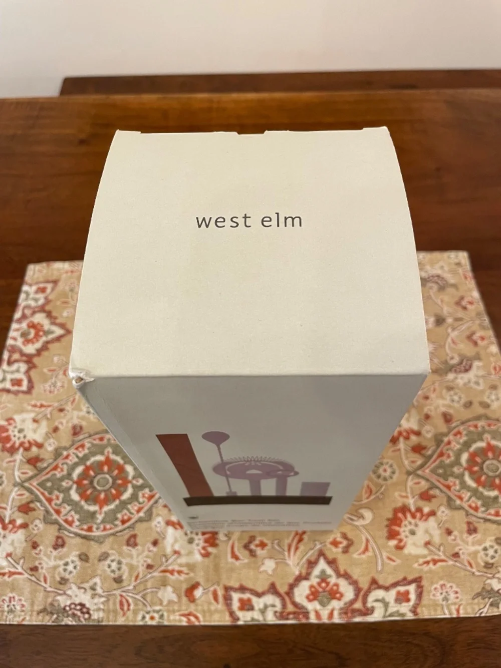 West Elm Streamline Metal Bar Tool Stand - Silver Tools
